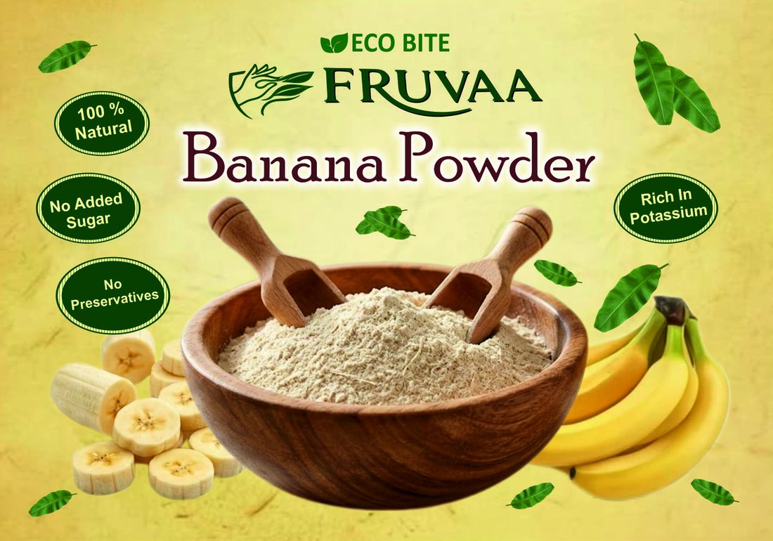 Fruvaa Eco Bite Banana Powder